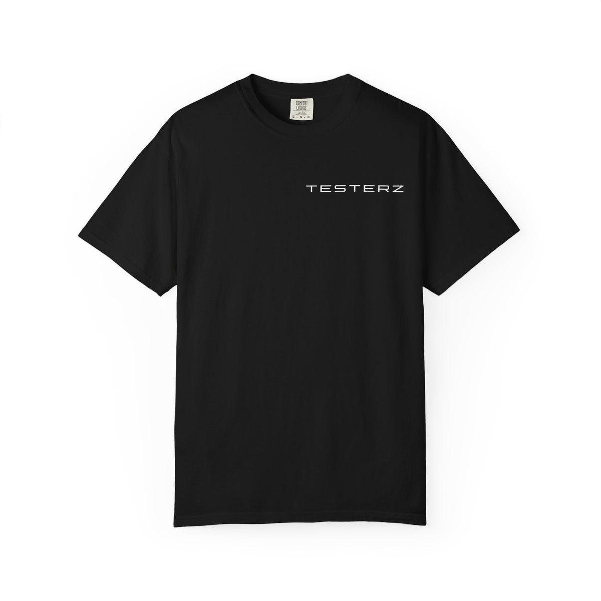 Testerz heavyweight black tee