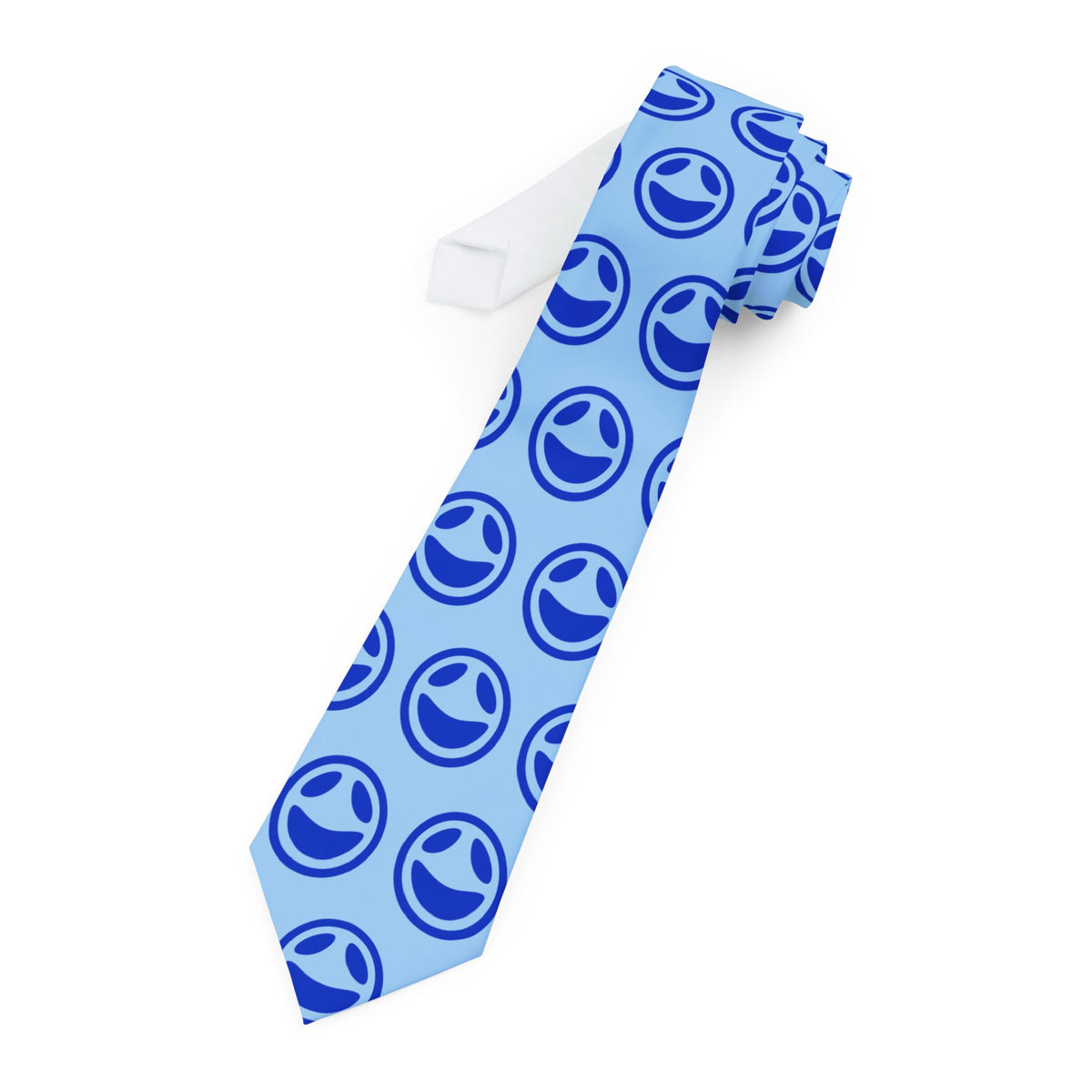 Blue Testerz Face Necktie
