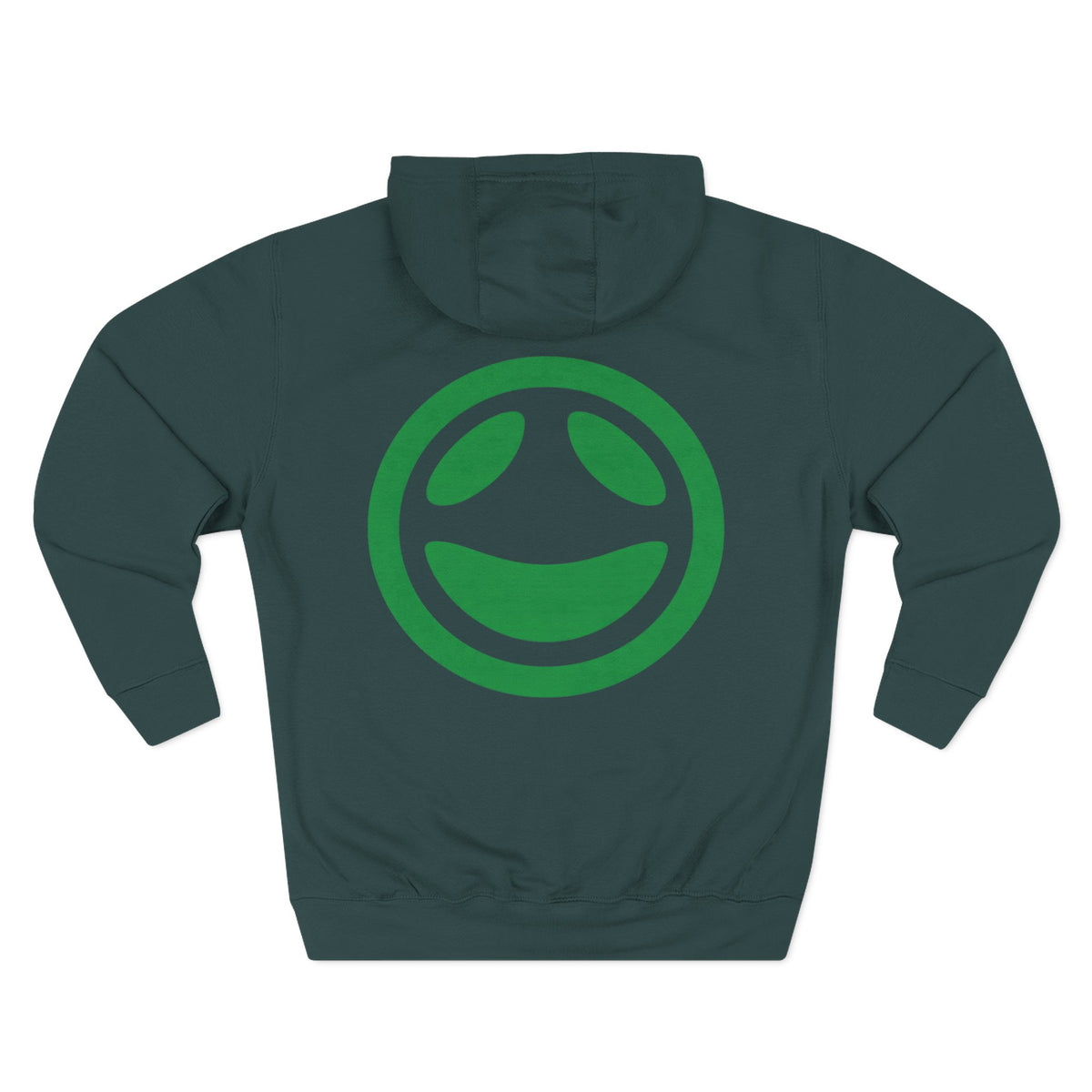 Sports Green fleece hoodie